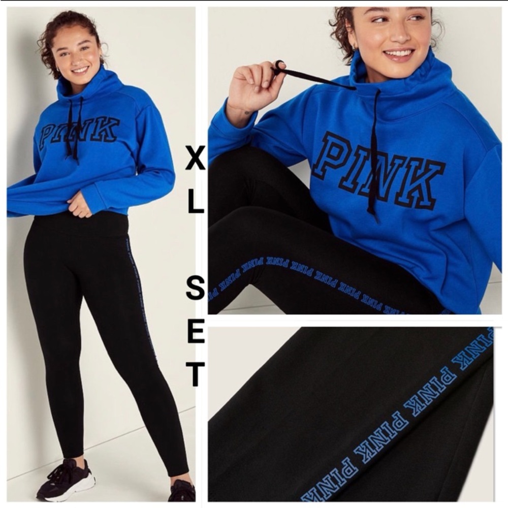 NWT VS PINK BLUE SAPPHIRE SET